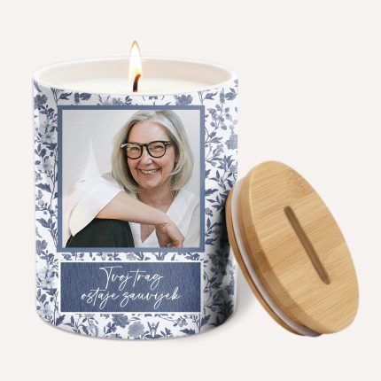 Spomen svijeća, personalizirani poklon, svijeća
