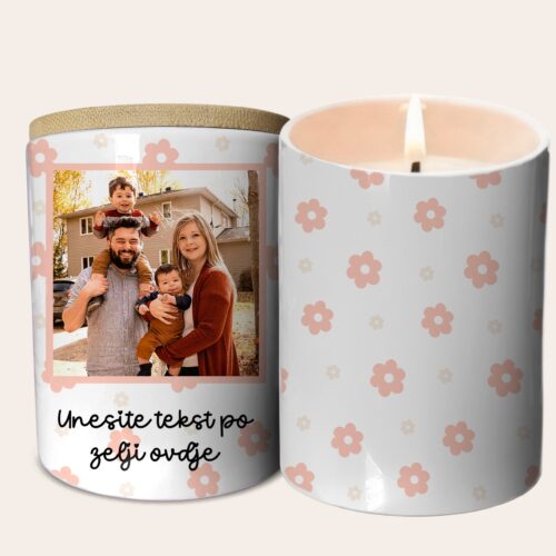 Personalizirana svijeća,  poklon svijeća PCD1 - Slika 4